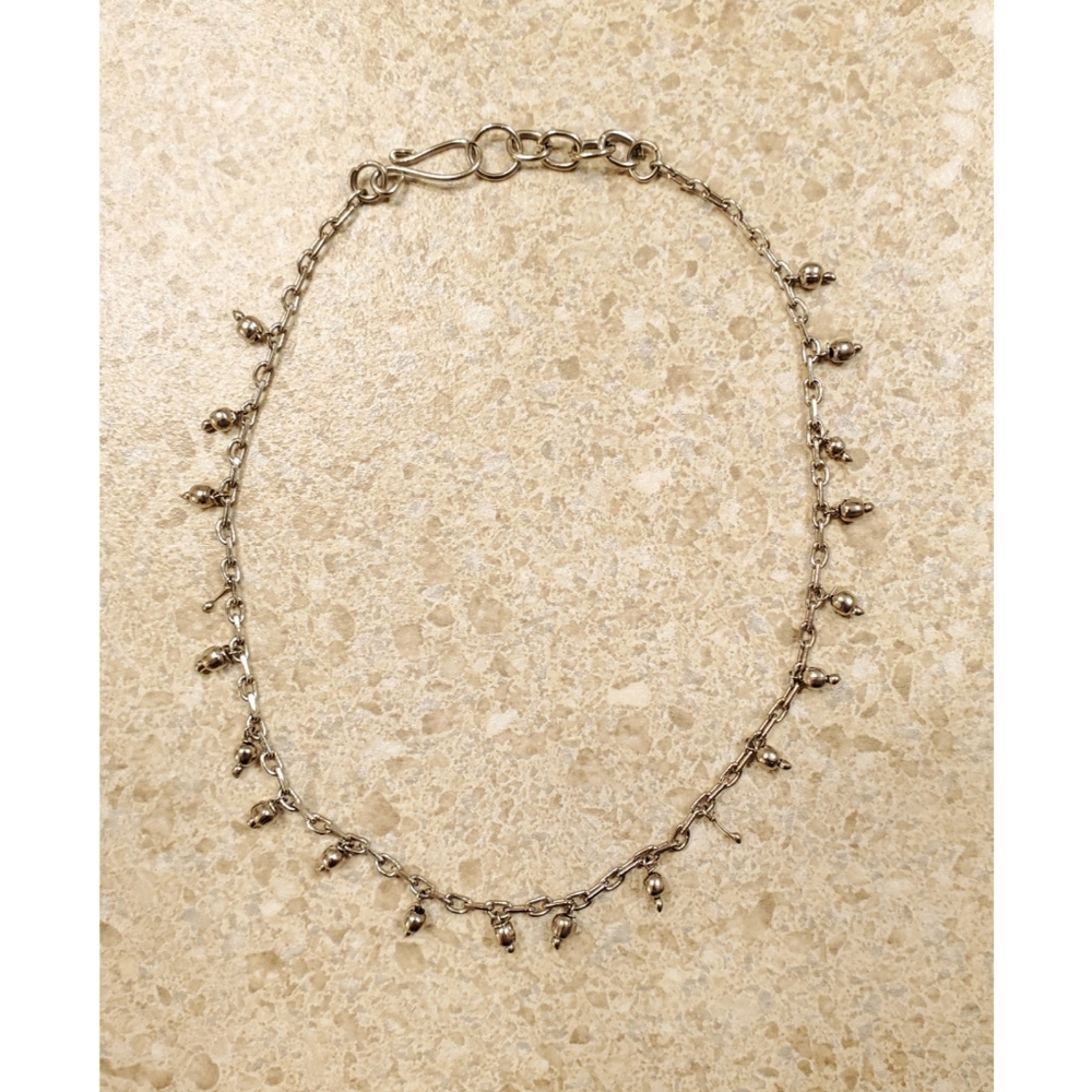 Sterling silver anklet